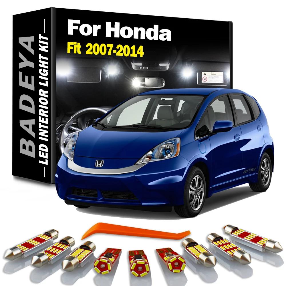 BADEYA 9X Canbus LED ׸  ŰƮ 2007 2008 2009 2010 2011 2012 2013 2014 Honda Fit Map  Ʈũ ̼ ÷Ʈ 